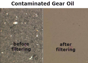 Contaminated-gear-oil-before-filtering1