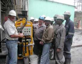 Training personnel to use Lubemaster