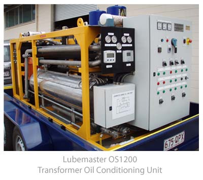 Lubemaster OS1200 Transformer Oil Cleaning Unit